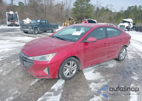 2020 Hyundai Elantra Sel z USA, uszkodzony, nr VIN 5NPD84LF7LH626248